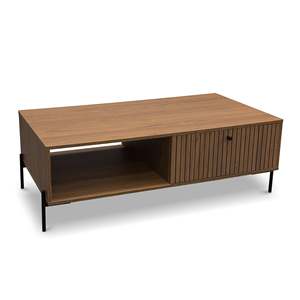 Polia Minimalist Antique Style Side <b>Table</b> Durable Wooden and Stone <b>Coffee</b> <b>Table</b> for Living Room and Dining Home Furniture - Product Image 4