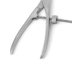 Pinzas de Sujeción Ósea Lambotte de 8.75 Pulgadas, Mandíbulas Autoajustables, Trinquete, Acero Inoxidable, por SurgiRight Instruments - Product Image 4