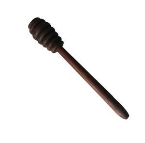 Ventes directes d'usine bâtons de miel faits à la main baguettes de miel en bois d'acacia bâtonnets de miel en bois richement grainés - Product Image 1