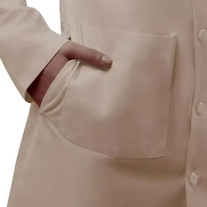 Blouse de laboratoire médical pour hommes de la meilleure qualité OEM sur mesure de haute qualité avec boutons pression gommage médical toutes couleurs tailles unisexe - Product Image 4