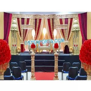 แหวนแต่งงานสไตล์อาหรับ,ชุดเวทีสำหรับพิธีแต่งงานสง่างามการตกแต่งเวทีการหมั้นเวทีพิเศษ - Product Image 1