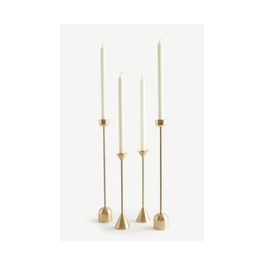 Decorative Elegant Metal <b>Candle</b> <b>Holder</b> With Unique Base Suitable For Romantic Candlelight <b>Dinners</b> And Modern Interiors - Product Image 5