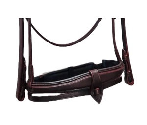 Brida de cuero de caballo ecuestre de calidad superior duradera con banda de cejas elegante acolchado suave para montar a caballo al por mayor disponible - Product Image 3