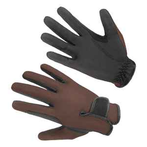 Gants équestres durables pour l'équitation avec paume antidérapante et dragonne réglable pour un ajustement sûr et confortable - Product Image 4