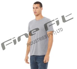 Camiseta de algodón Ringer personalizada para hombre, camiseta en blanco de manga corta informal con cuello redondo, camiseta de tacto suave, fabricante, Camisa de algodón a granel para uso diario - Product Image 5