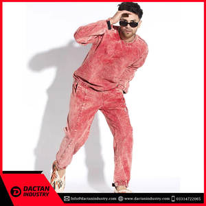 Chándales de lavado ácido para hombre a la moda del fabricante, ropa de calle de calidad premium con impresión digital de talla grande para invierno - Product Image 2