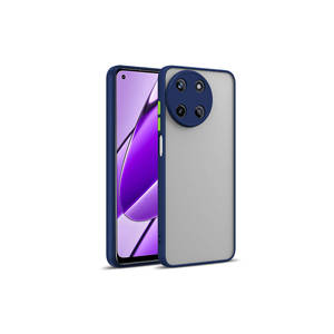 Coque en silicone anti-traces de doigts Netzy bleu marine pour Realme 11 4G, coque arrière antichoc compatible avec les modèles Realme C21 C21Y C35 - Product Image 1