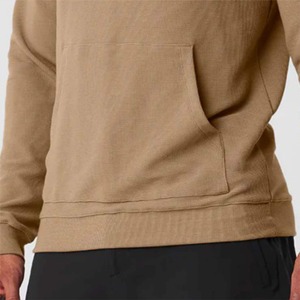 Sweat à capuche pour hommes Flexible Slim Fit Cotton Fleece Pullover Stylish Streetwear Confortable Warm Gym Workout Everyday Sportswear Hoodie - Product Image 5