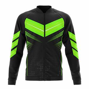 Veste de sport à fermeture éclair intégrale respirante |   Chaud, respirant, séchage rapide |   Tailles Homme Femme Jeunesse |   Veste d'entraînement de performance - Product Image 5
