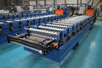 Máquina Automática de Conformación de Láminas Onduladas Metálicas para Techos Corrugados de Una Sola Capa
