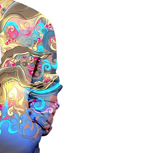 Sweat à capuche personnalisé pour hommes Sublimation Streetwear de haute qualité coupe normale 100% coton séchage rapide respirant fabriqué Valeria - Product Image 5