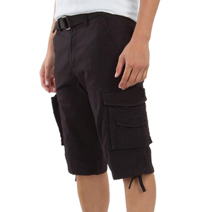 Pantalones cortos Cargo rectos de estilo informal de verano para hombre de algodón/pantalones cortos Cargo de cintura elástica informales de verano para hombre de alta calidad - Product Image 5