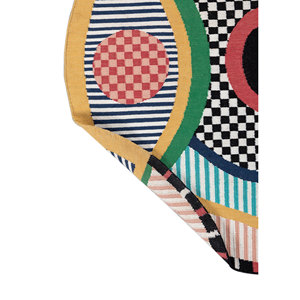 Alfombras de Lana Tejidas Planas Zen Zest Ivory, Alfombras Geométricas Hechas a Mano de Yute para el Hogar, Alfombra Rectangular para Pasillo, Dormitorio y Sala de Estar - Product Image 5