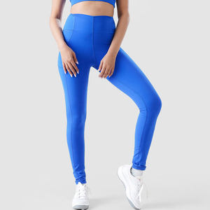 Leggings de Yoga Transpirables y Ligeros, Cintura Media, Largo Completo, para Mujer, Ecológicos, de Spandex/Poliéster, Suaves como la Mantequilla - Product Image 3