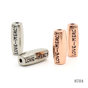<strong>Custom</strong> Logo Charms <strong>Supplies</strong> for 2025 Styles Bulk Enamel Gold Filled Spacer Beads for Hair Braids <strong>Jewelry</strong> Crafting Loose Metals - Product Image 1