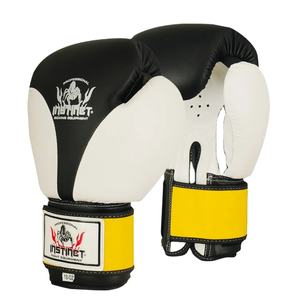 Gants de boxe en cuir Cobra sur mesure de haute qualité poignées crochet et boucle soutien du poignet entraînement léger - Product Image 1