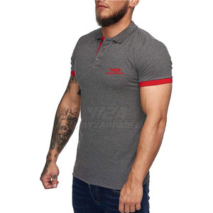 Camisetas Personalizadas para Hombre, Tejidas en Poliéster/Algodón, Transpirables, Ecológicas, de Alta Calidad, con Colores y Logotipo Personalizables - Product Image 3