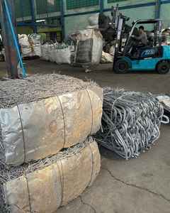 Hojas de aluminio de alambre de chatarra de aluminio de alta pureza 99.99% de calidad superior 6063 con género de chatarra - Product Image 2