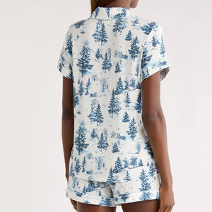 <span class=keywords><strong>Pigiama</strong></span> corto ecologico da <span class=keywords><strong>donna</strong></span>, set loungewear stampato, <span class=keywords><strong>camicia</strong></span> <span class=keywords><strong>a</strong></span> maniche corte e pantaloncini, set estivo, <span class=keywords><strong>pigiama</strong></span> in bambù da <span class=keywords><strong>donna</strong></span>, <span class=keywords><strong>pigiama</strong></span> due pezzi. - Product Image 2