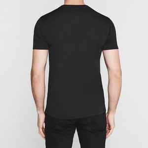 เสื้อยืดฟิตเนสเข้ารูปคอกลมสำหรับผู้ชายเสื้อยืดฟิตเนสใส่ออกกำลังกายเล่นกีฬายิมออกแบบได้ตามต้องการสไตล์ใหม่ - Product Image 3