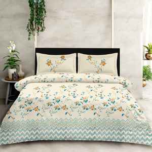 Luxurious Printed Cotton Bedsheet for King Size <b>Bed</b> High on Demand Best Price Quality Assured From India - Product Image 3