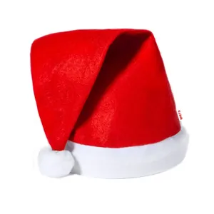 Chapeau de Père Noël en RPET Mivon, gadgets de Noël écologiques - Product Image 1