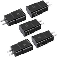 Meilleure vente pour Samsung Galaxy S6 S8 S9 S10 Note 9 Chargeur rapide Chargeur mural de voyage rapide d'origine avec câble de données Type C de 1.2m
