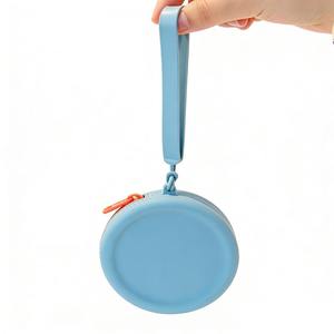 Siliconen portemonnee sleutelhanger tas wisselgeldhouder portemonnee oordopjes datakabel USB-stick organizer schattige muntportemonnee - Product Image 5