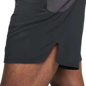 Alta calidad 95% poliéster 5% Spandex secado rápido 4 vías estiramiento 2 en 1 entrenamiento activo entrenamiento correr gimnasio forro pantalones cortos para hombres - Product Image 6