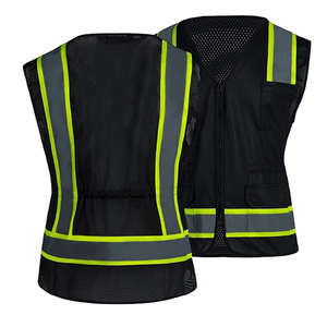 Chaleco de ropa de trabajo antiarrugas aislado de alta visibilidad ropa protectora de construcción para trabajos de verano al aire libre Moto - Product Image 4