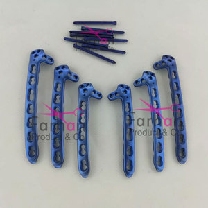 สแตนเลส3.5มม. ปลายแผ่นล็อคด้านข้างกระดูกต้นแขนชุด5-10รูพร้อมสกรู83ชิ้นแหล่งจ่ายไฟด้วยตนเอง - Product Image 3