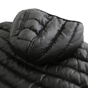 Chaqueta acolchada de lona con capucha y cremallera completa: ropa de invierno impermeable ecológica, la mejor calidad, varios colores y tamaños disponibles - Product Image 4