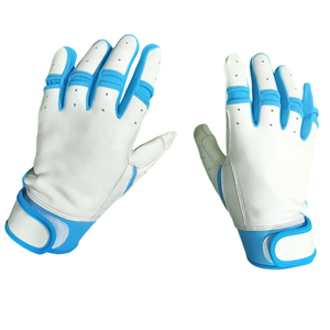 Los mejores guantes de béisbol Nuevos guantes de bateo hechos de cuero Guantes de béisbol transpirables con logotipo personalizado - Product Image 3