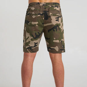 Short Cargo Athlétique d'Été pour Homme Séchage Rapide Taille Élastique Short de Gym Multi-Poches Solide Fitness Course Entraînement - Product Image 2