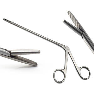 Pinzas de oreja de cocodrilo de 5,5 pulgadas de alta calidad, instrumentos médicos ENT de acero inoxidable reutilizables, microcirugía, cirugía Dental - Product Image 1