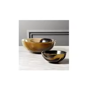 Cuenco de cuerno de búfalo de alta calidad, utensilios de cocina, cuencos de cuerno de buey con cuerno de material Natural para manualidades grandes de media luna - Product Image 1