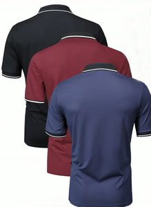 T-shirt d'été 100% coton de haute qualité à manches courtes pour hommes - Product Image 5