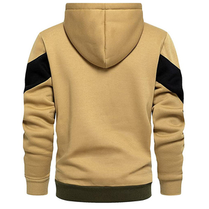 Sweats à capuche Offre Spéciale Coton Polaire Conceptions de panneaux personnalisés Sweats à capuche zippés sur mesure avec poches - Product Image 4