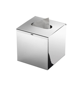 Porte-mouchoirs mural en acier inoxydable de haute qualité avec installation facile pour la décoration de la maison et du bureau style minimaliste moderne - Product Image 5