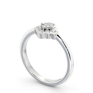 สำหรับ GIA ทองได้รับการรับรองเครื่องประดับดีไซเนอร์ย้อนยุคเครื่องประดับที่ยอดเยี่ยมตัดในห้องปฏิบัติการชุดฝาครอบเพชรแหวนหมั้นสไตล์วินเทจ - Product Image 4