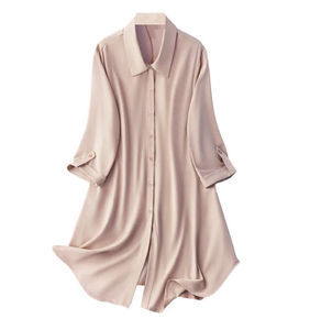 Top Deal Dernière conception Robe d'été pour femmes Flare Robe ample à manches longues Femmes Dames Robes décontractées élégantes - Product Image 3