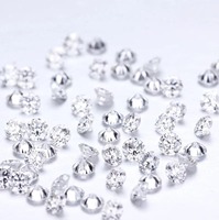 Diamantes Sueltos Cultivados en Laboratorio, Corte Brillante, 0.004 Quilates (0.8mm) 0.11 Quilates (3.00mm), Claridad VVS2, Certificados por IGI, para Joyería