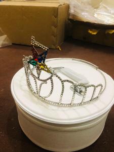 MASONIC REGALIA O.E.S CORONA Corona de metal Estrella Corona - Product Image 5