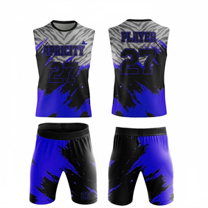 Ensembles d'uniformes de football américain 7v7 personnalisés en gros, fabricant OEM ODM de maillots d'équipe par sublimation, vente en gros - Product Image 6