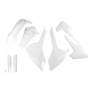 Bianco 041 Kit di plastica completa per Husqvarna TE 125 2017-2019 accessori moto - Product Image 1