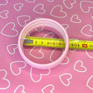 Crafshub กำไลข้อมืออะคริลิคทำด้วยมือแฟชั่นล่าสุดเครื่องประดับเทียมสำหรับผู้หญิงกำไลแต่งงานเป็นมิตรกับสิ่งแวดล้อมมีสไตล์ - Product Image 4