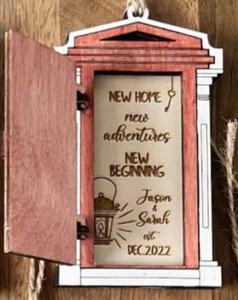 Meilleures ventes de décorations pour arbres de Noël en bois Décorations pour l'esprit des fêtes - Product Image 1