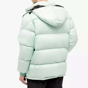 OEM logotipo personalizado Bomber al aire libre brillante burbuja chaqueta abrigo de invierno los hombres abajo chaqueta acolchada - Product Image 4