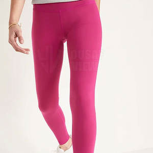 Online Sale Customized Women's Yoga Pants Solid <b>Pattern</b> Gym <b>Leggings</b> in Various Colors and Sizes - Product Image 2