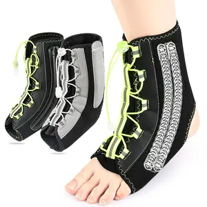 Penyangga pergelangan kaki logam dapat disesuaikan, untuk keseleo, Achilles Tendonitis & Plantar Fasciitis menghilangkan rasa sakit - Product Image 1
